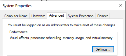 Windows10でPagefile.sysを削除する方法