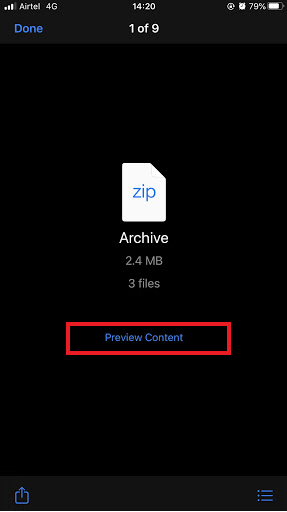 İPhone'da Zip Dosyaları Nasıl Oluşturulur ve Açılır?