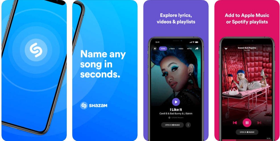 これらの5つの曲と歌詞のファインダーアプリでお気に入りの音楽に溝をつける