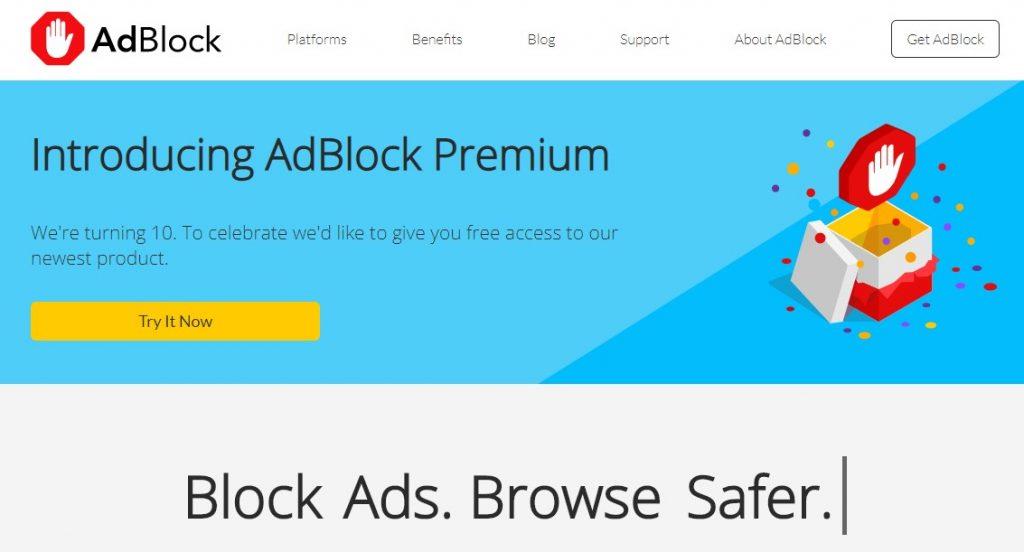 AdBlocker 소프트웨어: AdBlock 대 모든 광고 중지