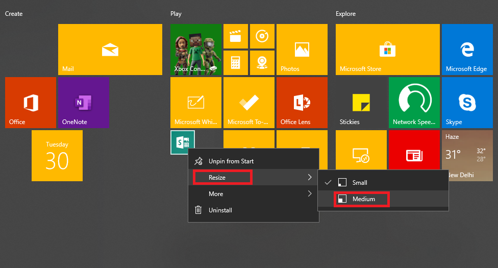 Personalizza il menu Start di Windows 10 per una migliore esperienza