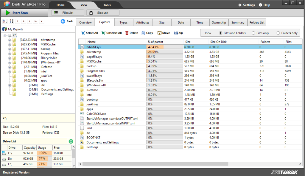 Cara Menganalisis Ruang Disk di Windows 10, 8, 7 dan xp