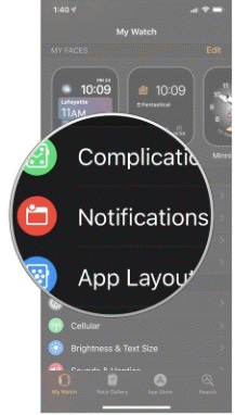 Come gestire le notifiche su Apple Watch