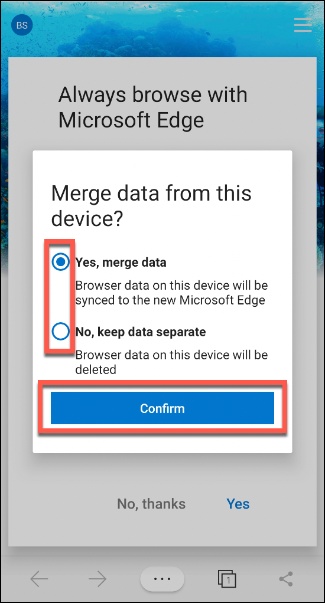 Cách cài đặt và sử dụng Microsoft Edge trên Android