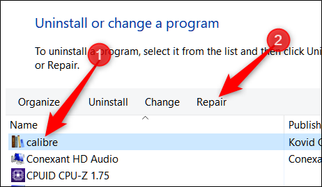 Windows10で破損したプログラムを修復またはアンインストールする方法