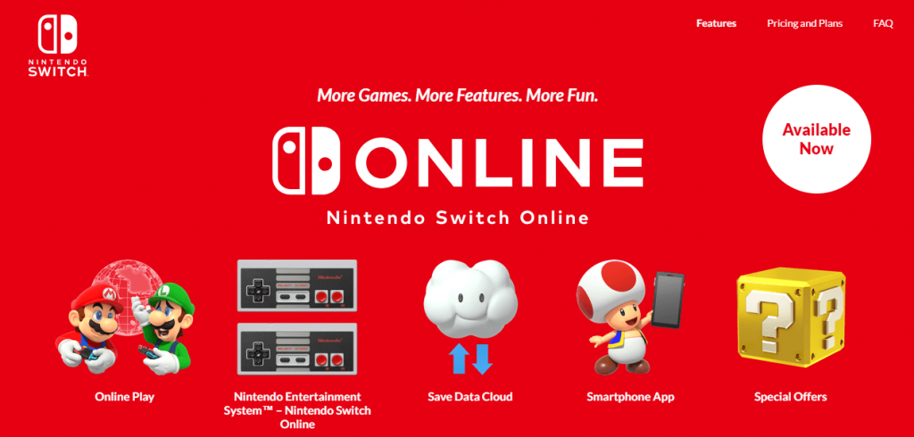 Nintendo Switch Online: Tất cả những gì bạn cần biết