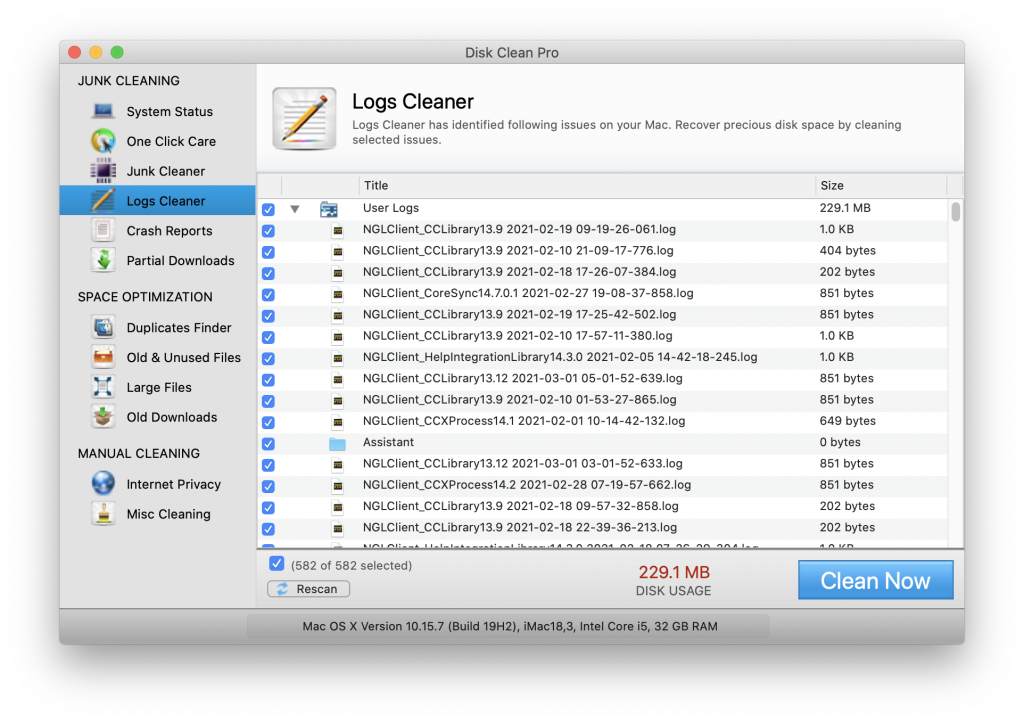 Macでシステムログファイルを見つけて削除する方法