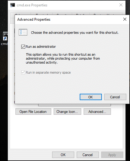 Cómo arreglar No se puede ejecutar el símbolo del sistema como administrador en Windows 10