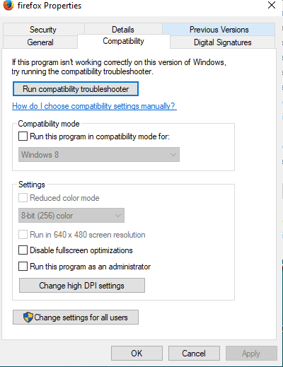 Windows10で互換モードで古いプログラムを実行する方法