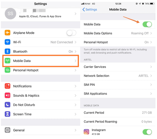 Bagaimana Cara Memeriksa Penggunaan Data Di iPhone Dan iPad Secara Manual?