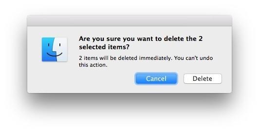 Macでファイルやフォルダを完全に削除する方法