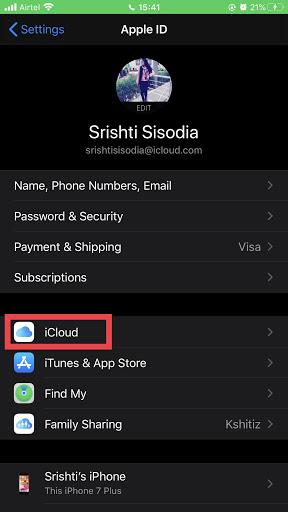 Ios Cihazlarında Iphone/icloud Kişiler Sorununu Düzeltme Adımları