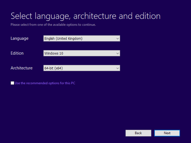 วิธีสร้าง Windows 10 USB Bootable Drive