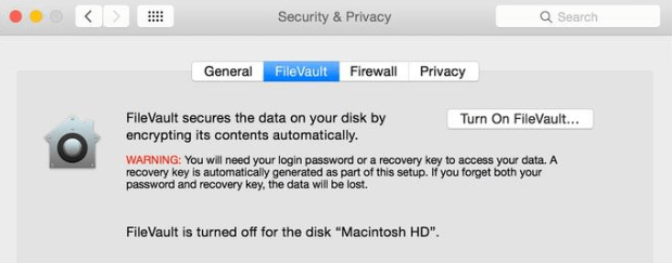 macOSでセキュリティとプライバシーを維持する方法は？