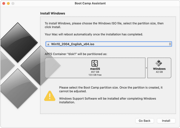 MacにWindowsをインストールする方法：簡単な手順で