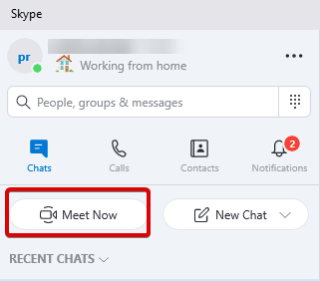 Skype Meet Now – Găzduiește conferințe video instantanee