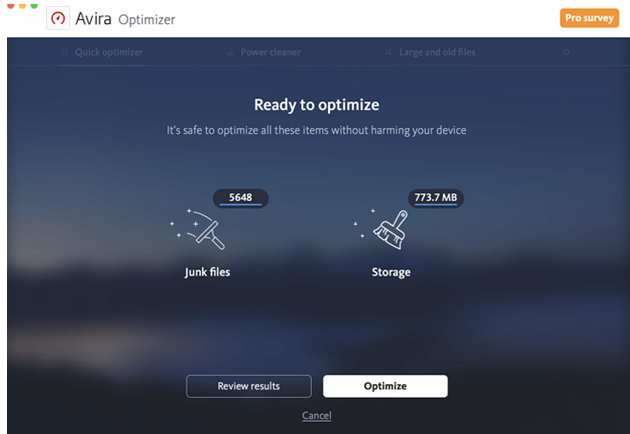 Avira Optimizer: Quản lý bộ nhớ Mac của bạn