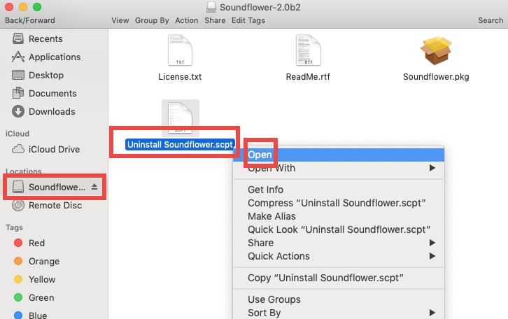 using soundflower on mac