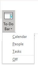 Langkah-langkah Untuk Menyesuaikan To-Do Bar Di Outlook