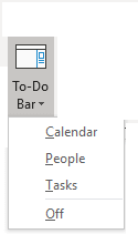 Passaggi per personalizzare la barra delle cose da fare in Outlook