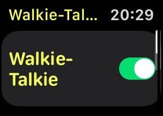 Come usare il walkie-talkie su Apple Watch
