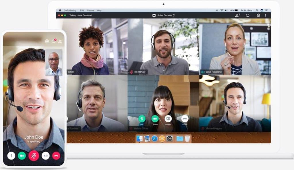 Software per riunioni online per videoconferenze in alta qualità