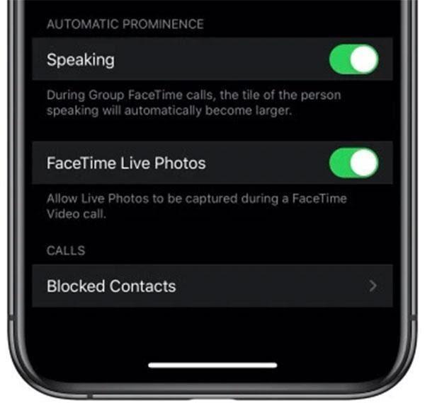 iOS 13.5 – Nonaktifkan Zoom Wajah Otomatis di FaceTime