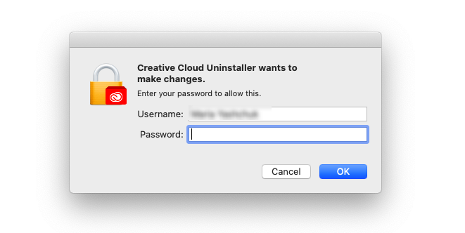 Adobe Creative Cloud'u Mac'ten Kaldırma