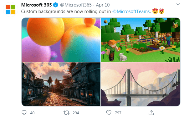 Cum să schimbați fundalul video pe echipele Microsoft