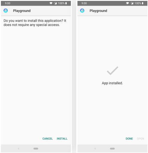 Autocollants Playground/AR de Google : modifiez votre environnement avec ARCore sur Android