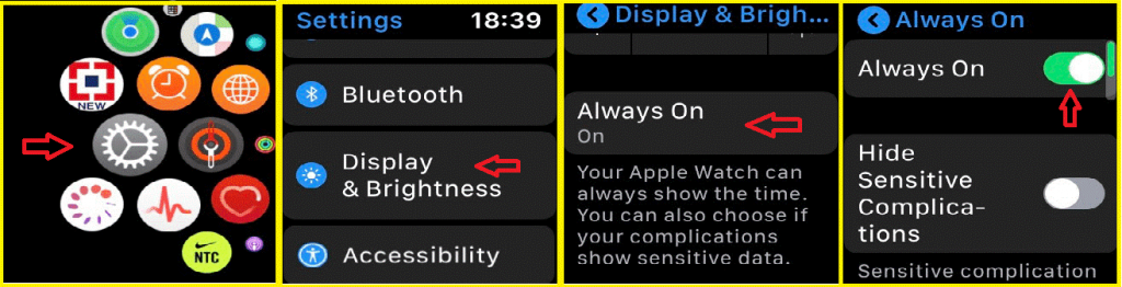 AppleWatchのバッテリーの消耗を早める方法