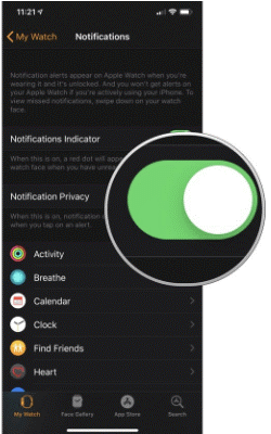 Come gestire le notifiche su Apple Watch