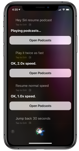 Tìm hiểu cách sử dụng Podcast với Siri