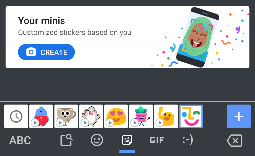 Pași pentru a crea emoji ca tine pe Gboard