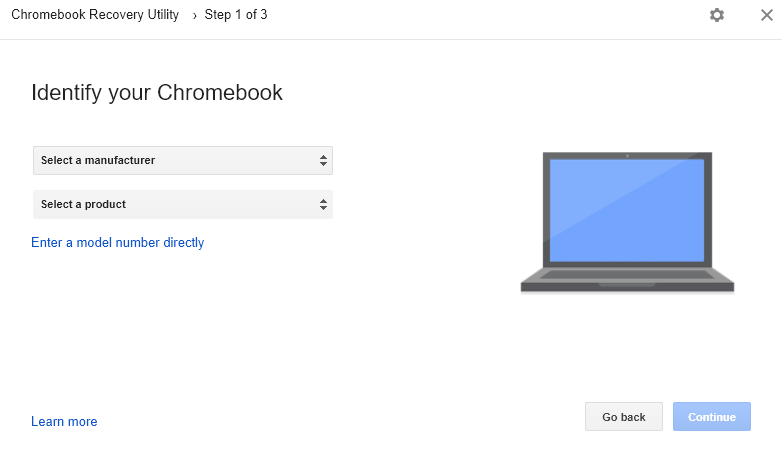 Cách khắc phục lỗi Chrome OS bị thiếu hoặc bị hỏng