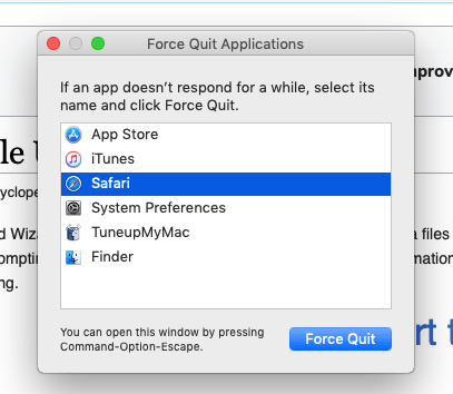 Mac 문제에서 Safari가 계속 충돌하는 문제를 해결하는 방법은 무엇입니까?