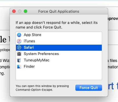 SafariがMacの問題でクラッシュし続けるのを修正する方法は？