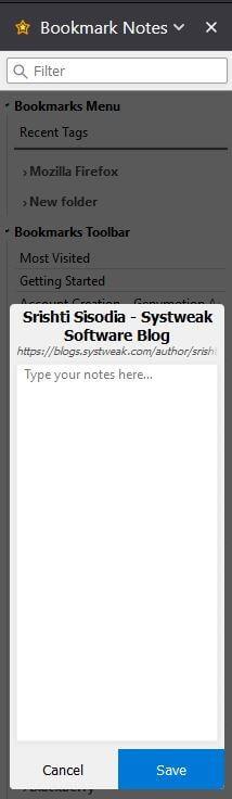 Cum să adăugați note și marcaje la Firefox și Chrome?