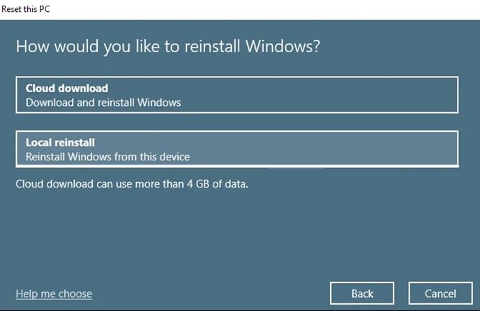 Cum se reinstalează Windows 11?