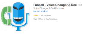 Semakan Apl: Funcall – Pengubah Suara & Rek: Penukar Suara & Perakam Panggilan