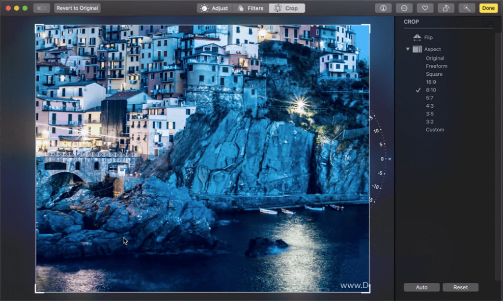 Como cortar, redimensionar e editar fotos no Mac