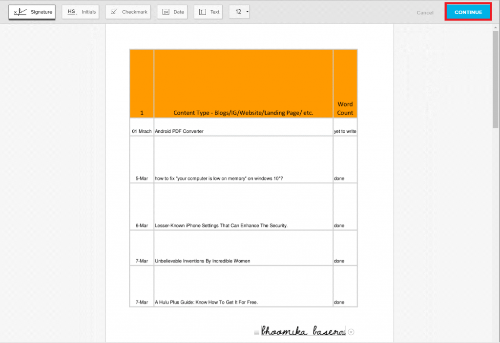 PDF Dijital İmza Nasıl İmzalanır