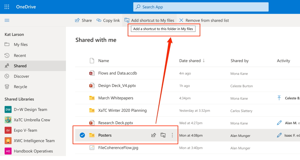 How To Save Sharepoint Link To Onedrive