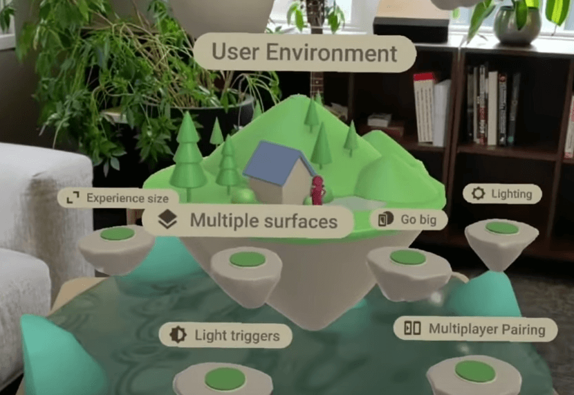 Pegatinas de Google Playground / AR: modifique su entorno con ARCore en Android