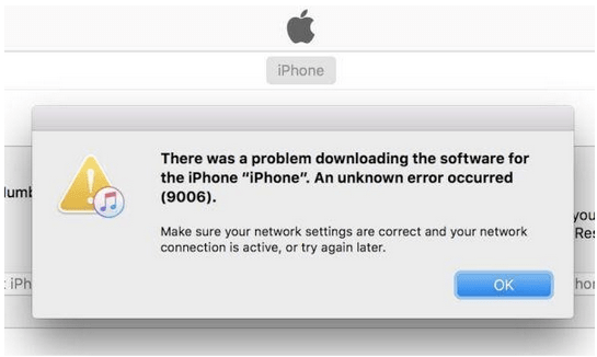 Cách khắc phục lỗi iTunes 9006 hoặc iPhone lỗi 9006
