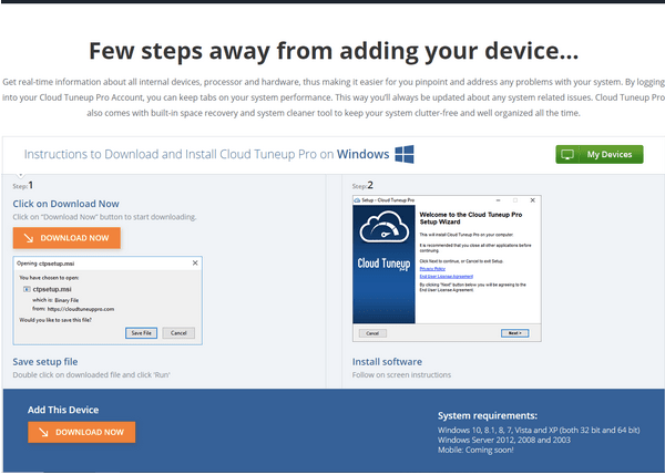 Jak zdalnie zoptymalizować wydajność systemu — Cloud Tuneup Pro