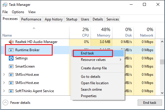 Cara Memperbaiki Penggunaan CPU Tinggi Runtime Broker di Windows 10