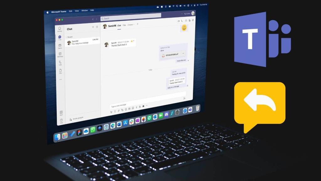 Cách trả lời một tin nhắn cụ thể trong Microsoft Teams