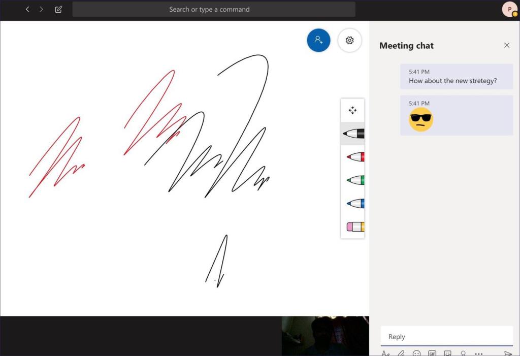 Cách sử dụng Whiteboard trong Microsoft Teams