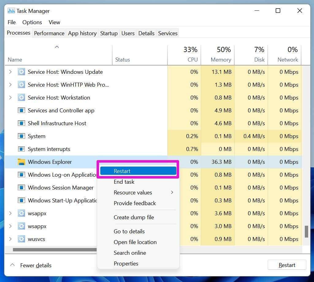 6 cách hàng đầu để sửa lỗi thanh tác vụ Windows 11 không hoạt động